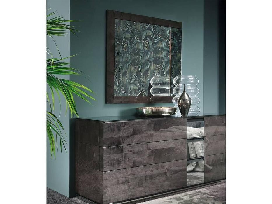 зеркало настенное ALF Heritage  (dark velvet birch high gloss)