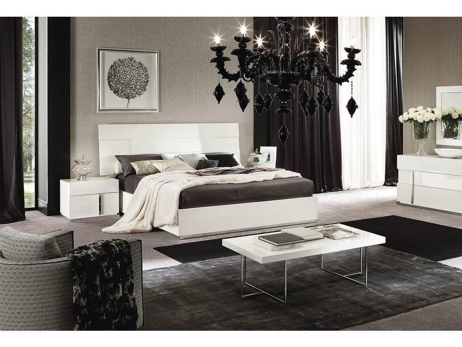 кровать двуспальная ALF Canova 180х200 (bianco lucido)