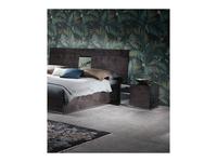 тумба прикроватная ALF Heritage левая (dark velvet birch high gloss)