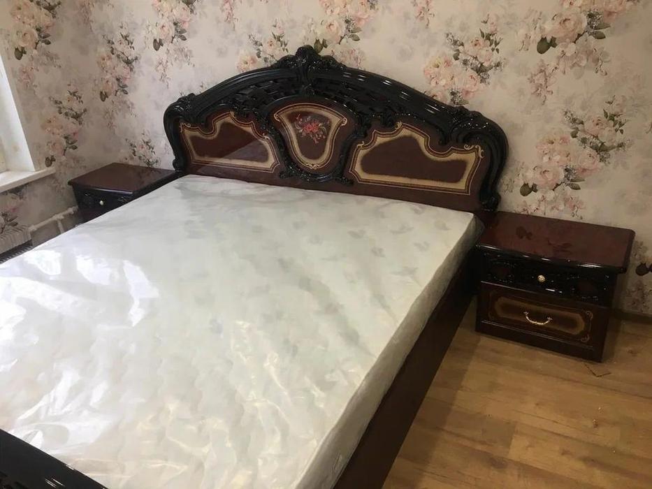 кровать двуспальная Dia Роза 160х200 (могано)