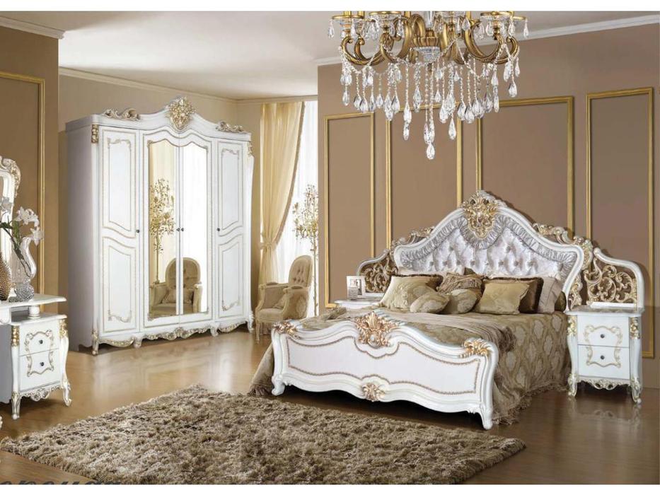 спальня классика Dia Джоконда  (крем, золото)