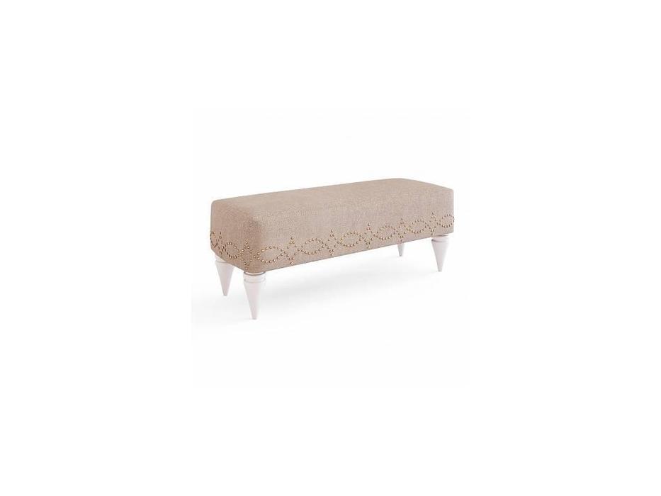 банкетка Zzibo Mobili Оскар ткань Velvet LUX (белый)