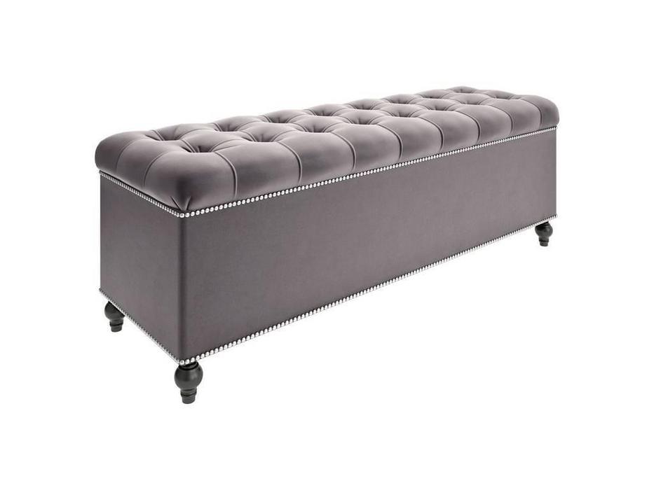 сундук LAtelier Du Meuble Canapes открывающийся (серый)