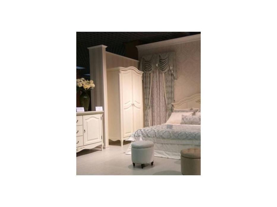 шкаф 2-х дверный LAtelier Du Meuble Romantic Gold  (слоновая кость, золото)