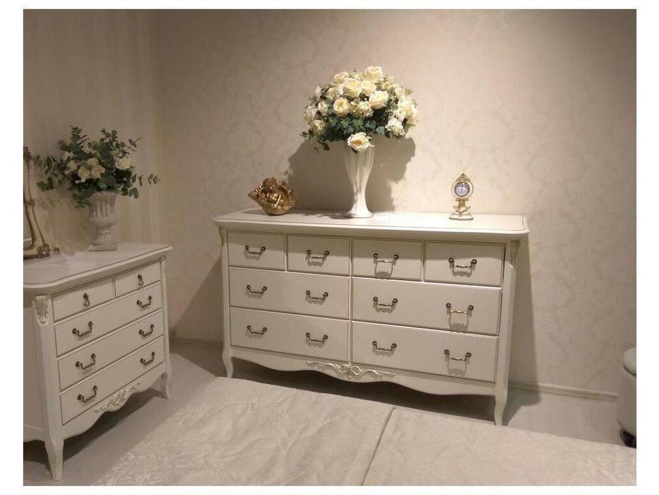 комод LAtelier Du Meuble Romantic 8 ящиков (слоновая кость)