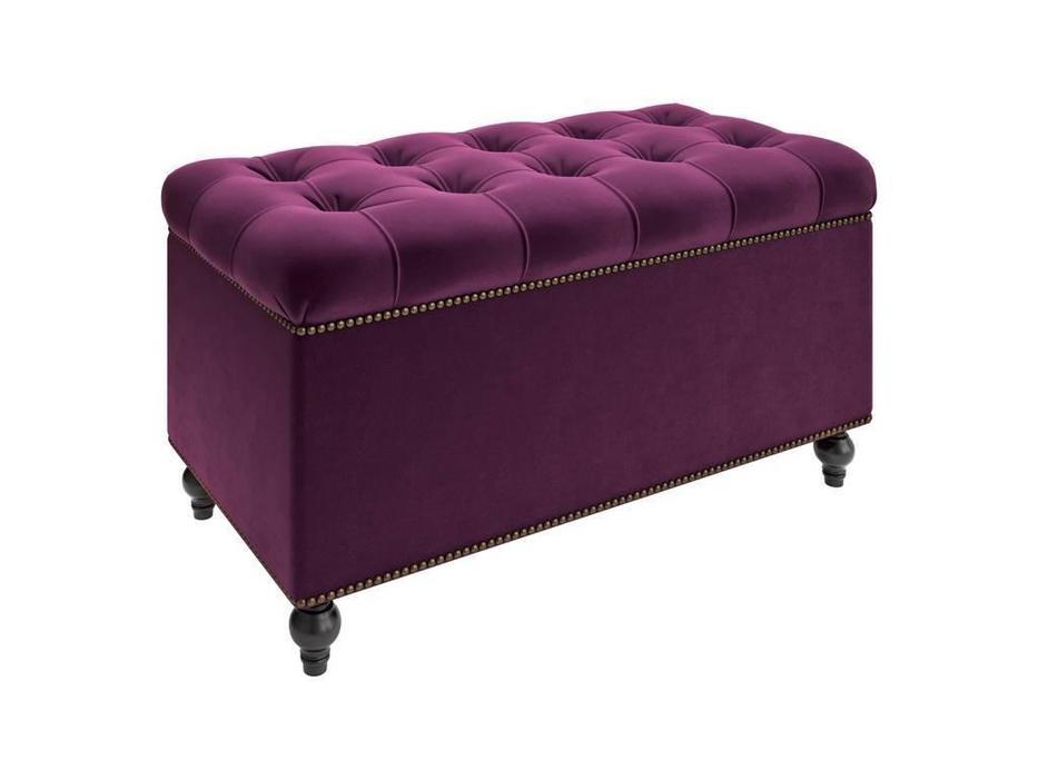 сундук LAtelier Du Meuble Canapes открывающийся (фиолетовый)