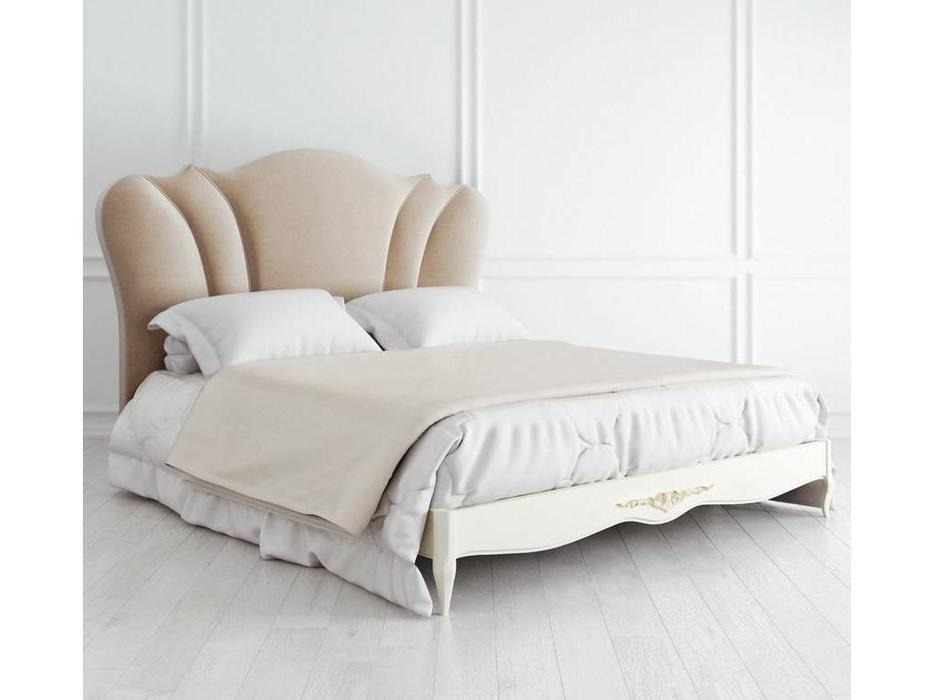 кровать двуспальная LAtelier Du Meuble Romantic Gold 180х200 (слоновая кость, золото)