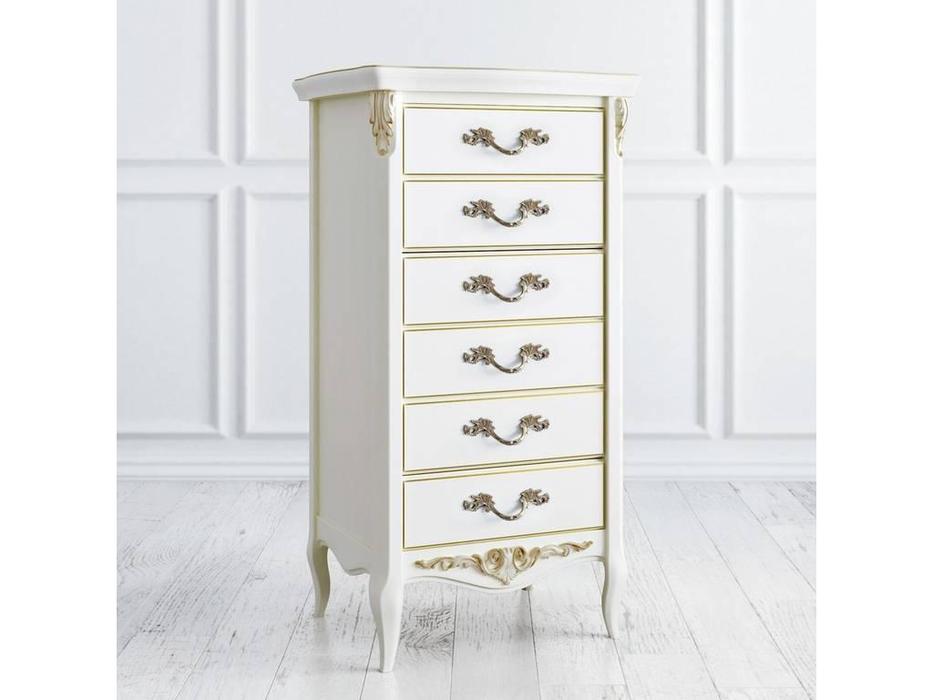 комод Latelier Du Meuble Atelier Gold 6 ящиков (слоновая кость, золото)