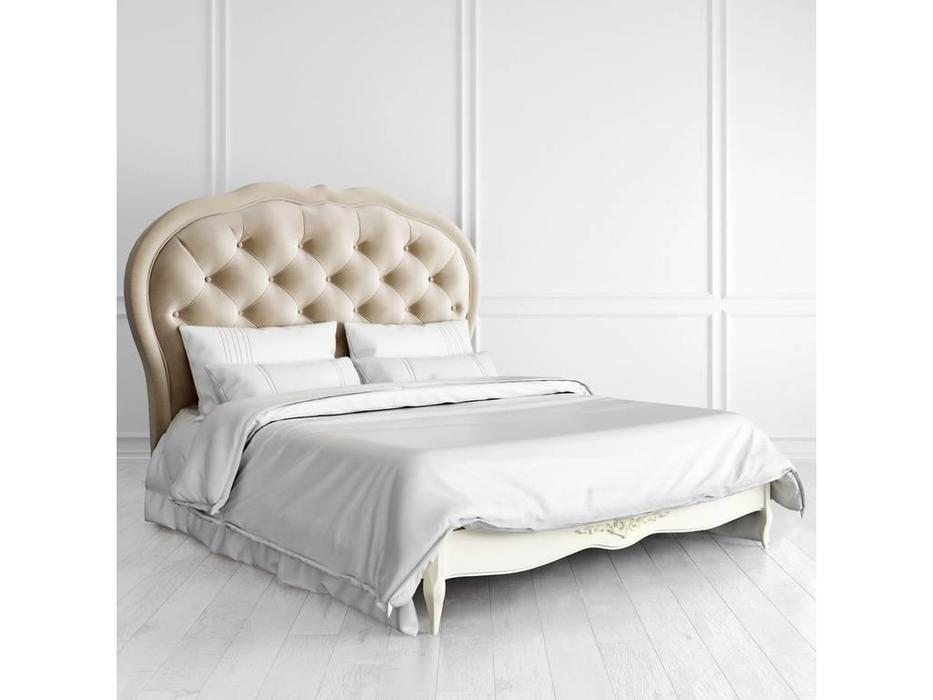 кровать двуспальная Latelier Du Meuble Romantic 160х200 (слоновая кость со старением)