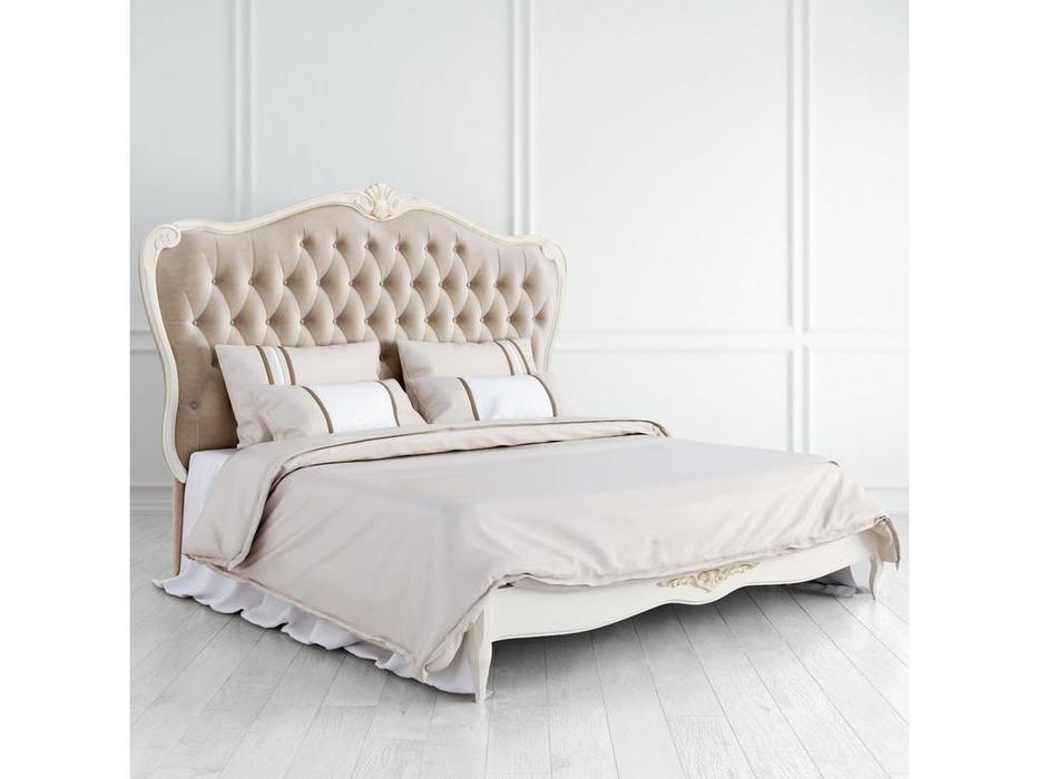кровать двуспальная Latelier Du Meuble Atelier Gold 180х200 (слоновая кость, золото)