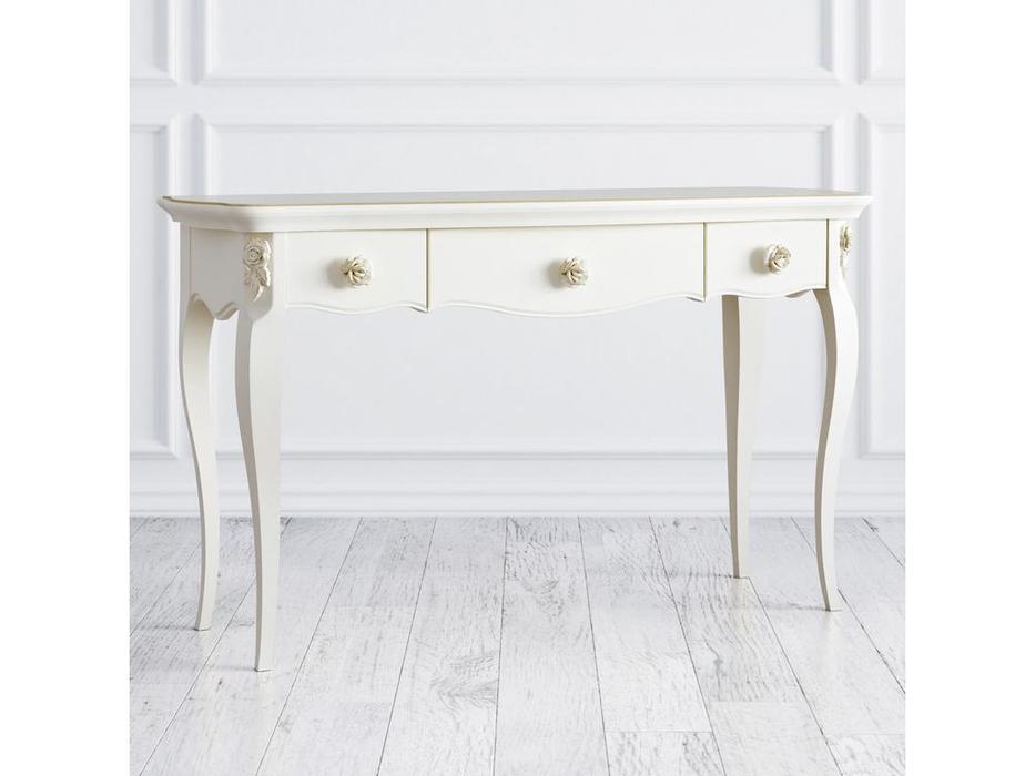 стол консольный LAtelier Du Meuble Golden Rose  (слоновая кость с золотой патиной)