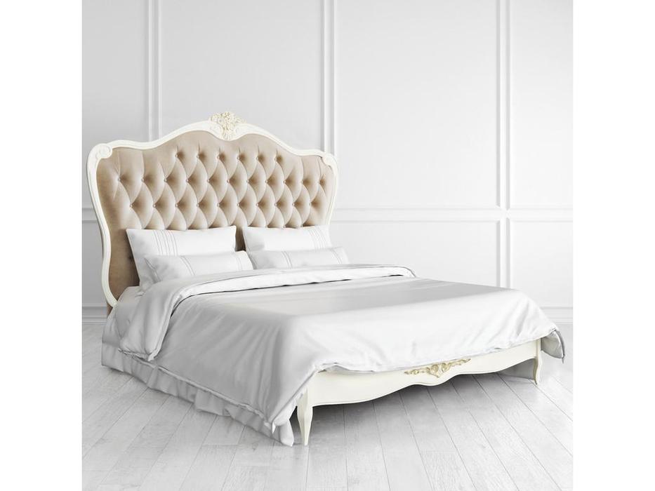 кровать двуспальная LAtelier Du Meuble Golden Rose 160х200 (слоновая кость с золотой патиной)