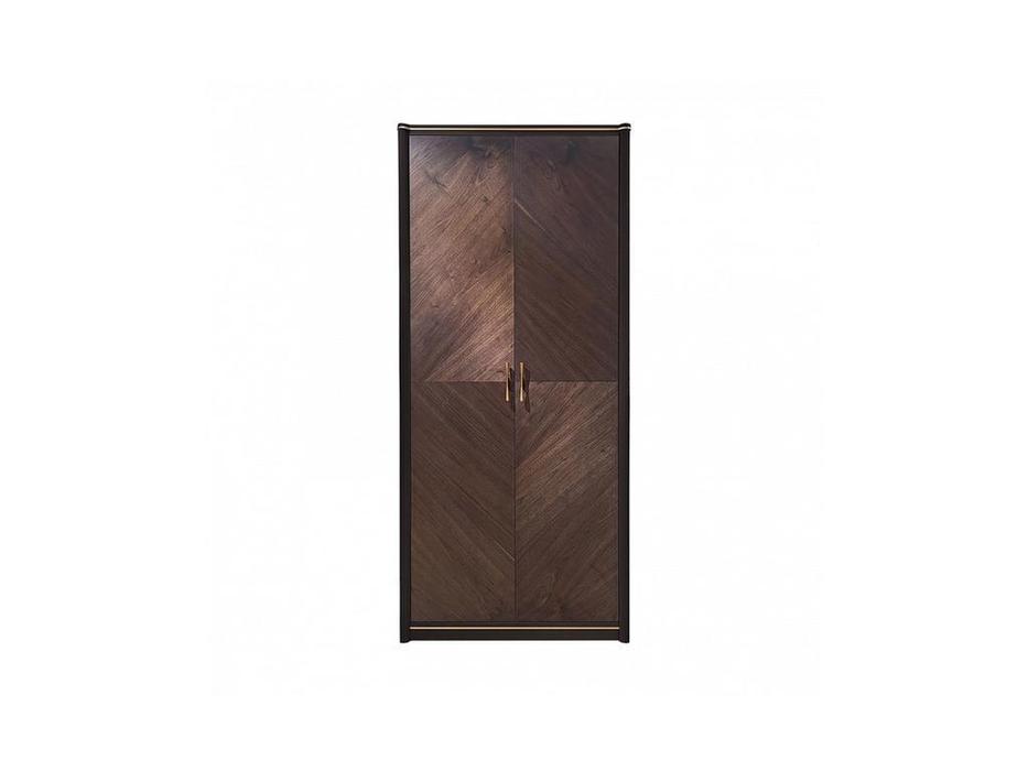шкаф 2 дверный Timber Венеция  (моккачино, орех)
