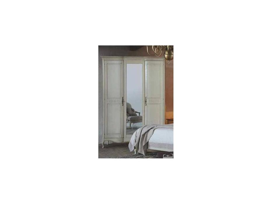 шкаф 3 дверный CUF Limited Provence Noir&Blanc S2 (бежевый)