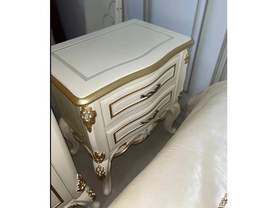 тумба прикроватная FurnitureCo Бьянка  (беж)