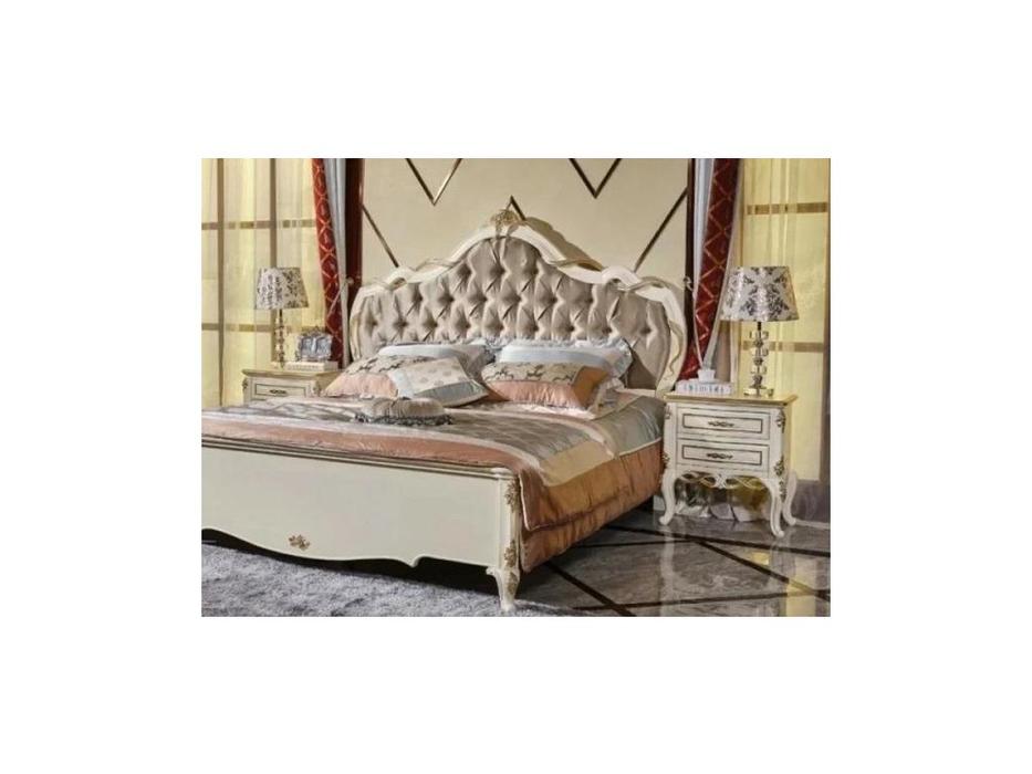 тумба прикроватная FurnitureCo Бьянка  (беж)