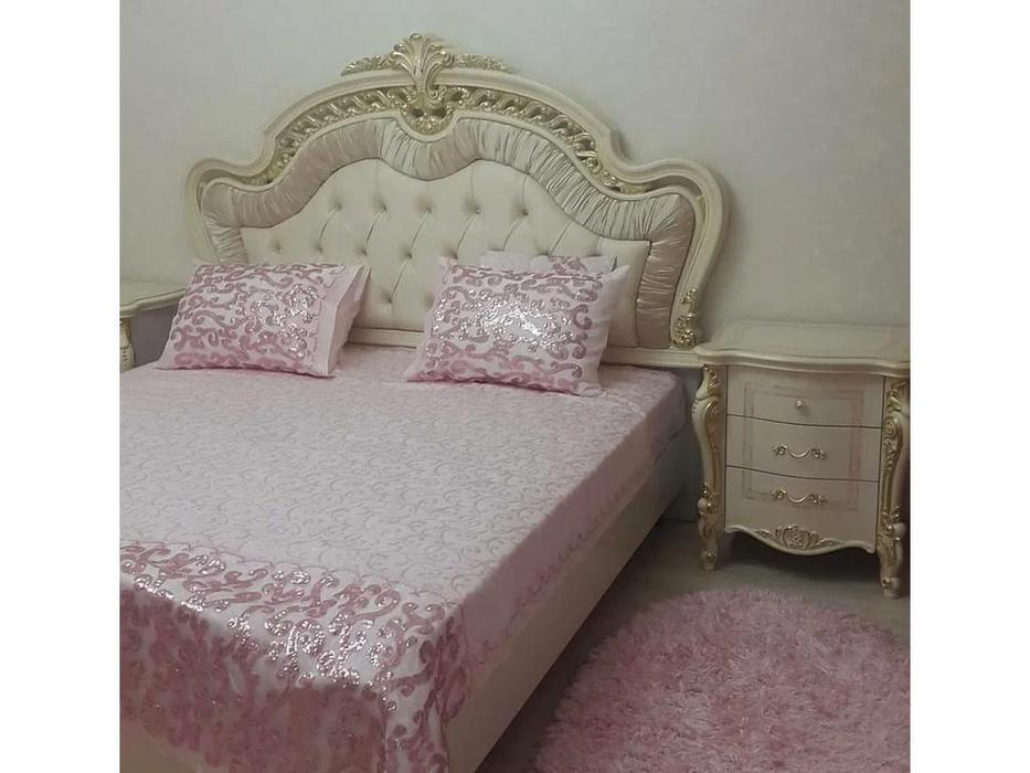 тумба прикроватная FurnitureCo Джульетта  (бежевый)
