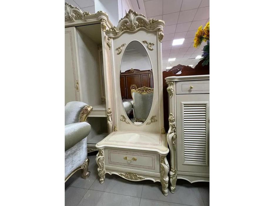 зеркало напольное FurnitureCo Джульетта  (бежевый)