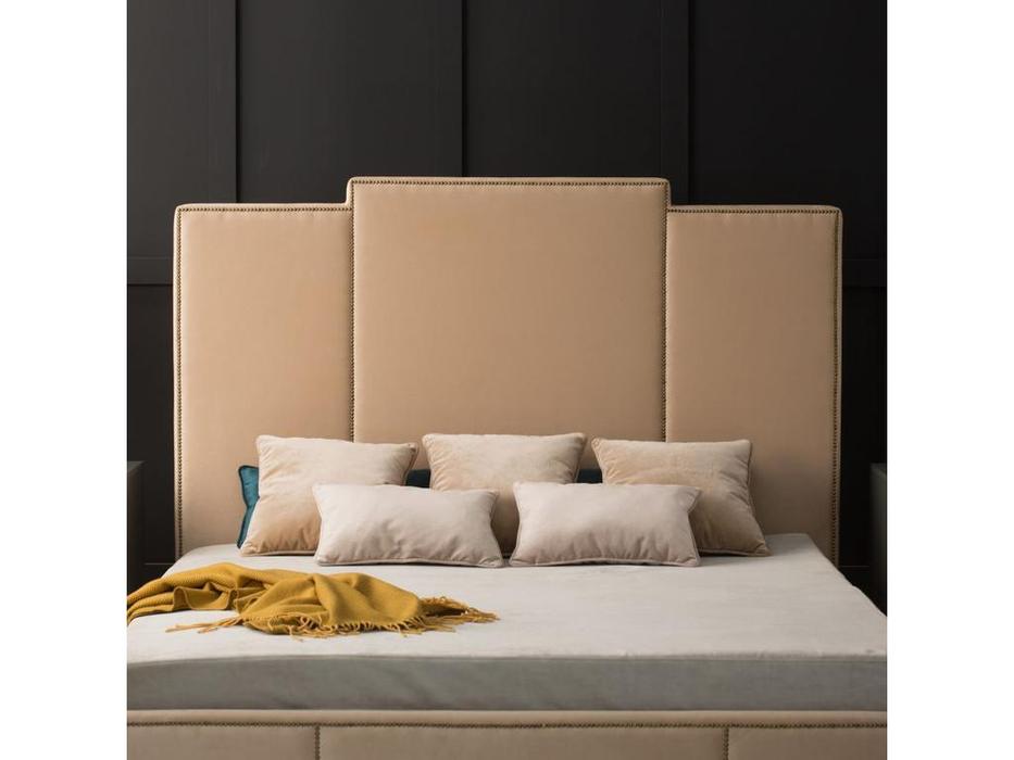 кровать двуспальная MDeHouse Aurora 160х200 (бежевый)