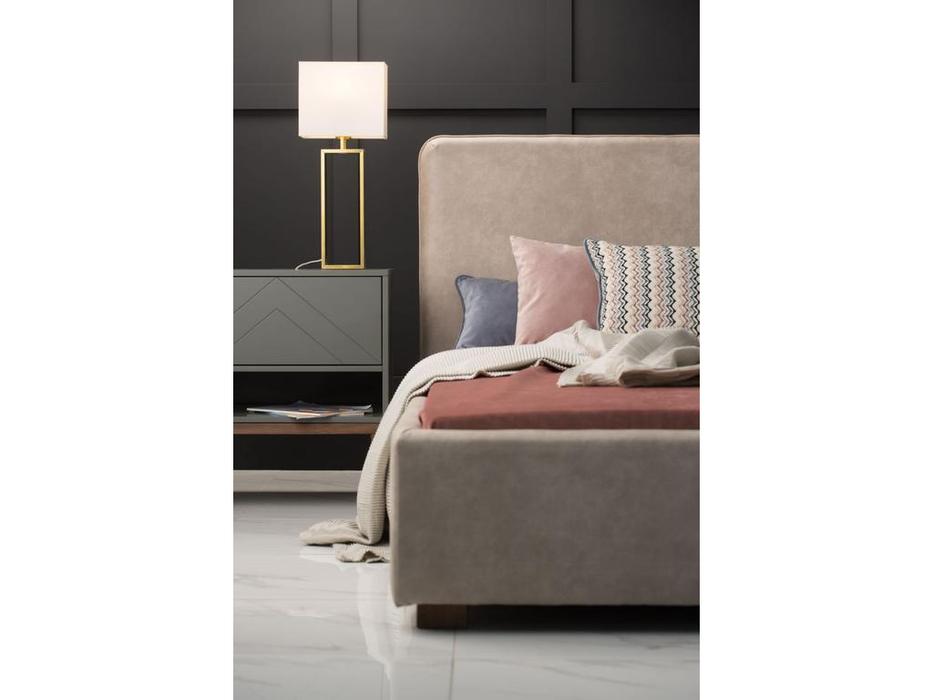 кровать двуспальная MDeHouse Fairy 140х200 (серый)