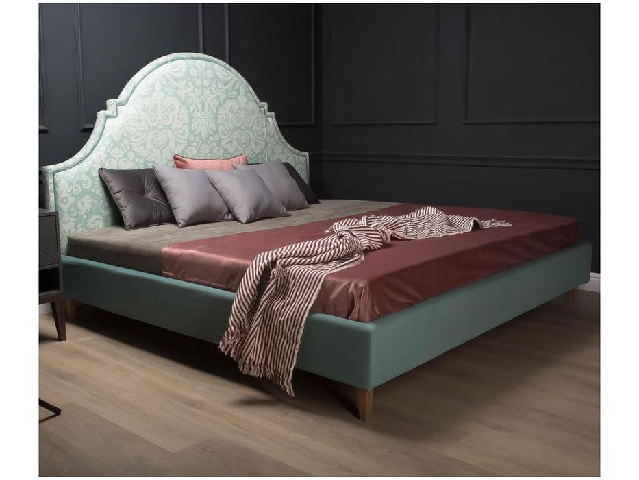 кровать двуспальная MDeHouse Essaouira 180х200 (изумрудный)