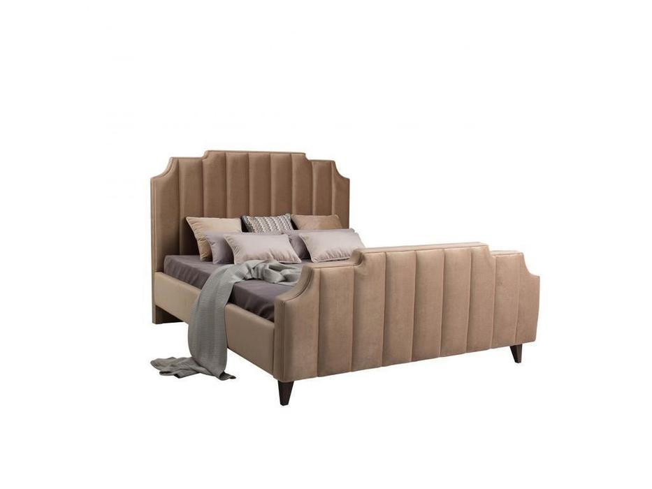 кровать двуспальная MDeHouse Lola 180х200 (бежевый)