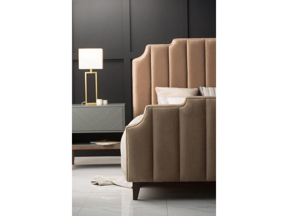 кровать двуспальная MDeHouse Lola 180х200 (бежевый)