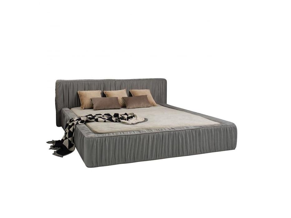 кровать двуспальная MDeHouse Storm 180х200 (серый)