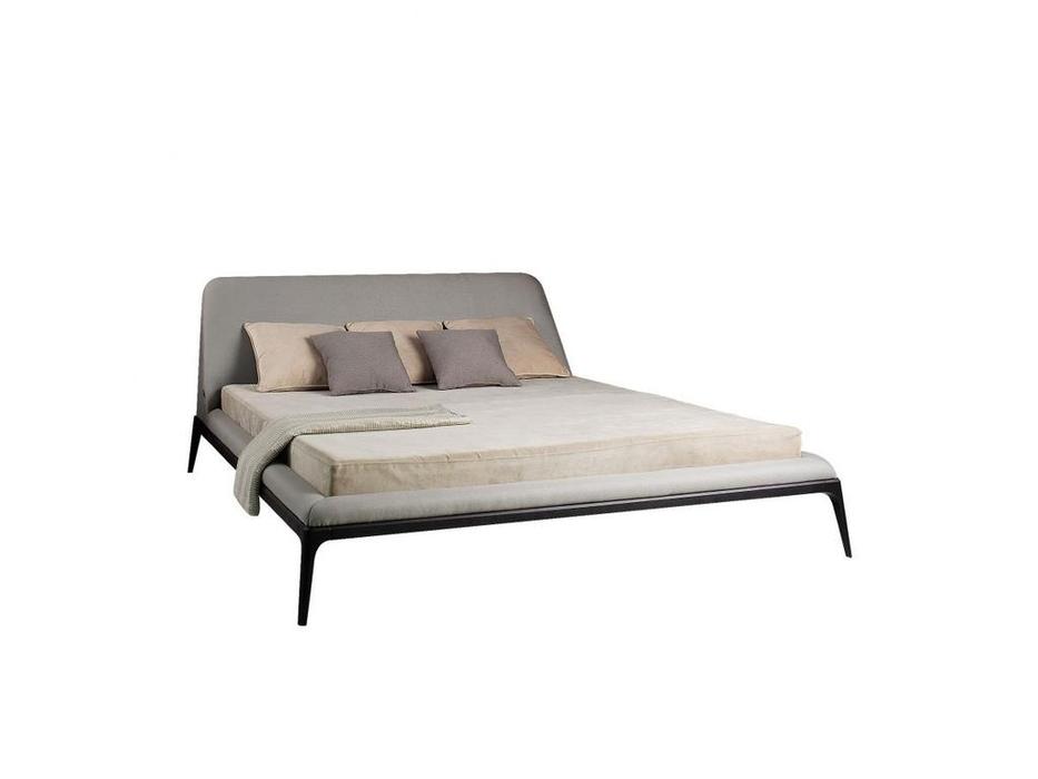 кровать двуспальная MDeHouse  180х200 (серый)