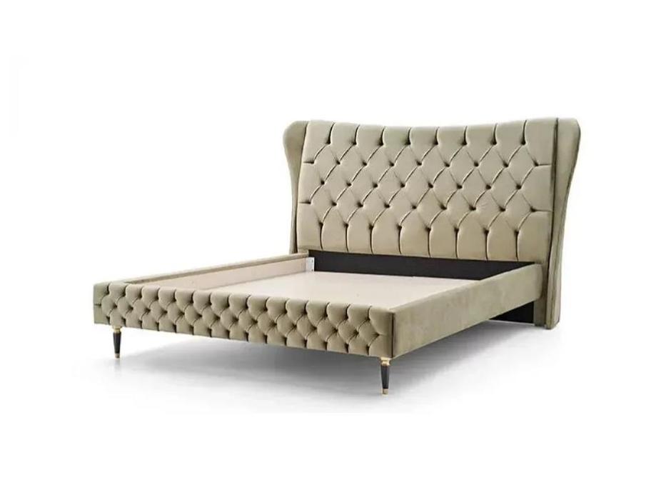 кровать двуспальная Dogtas Lorenta 180х200 (зеленый)
