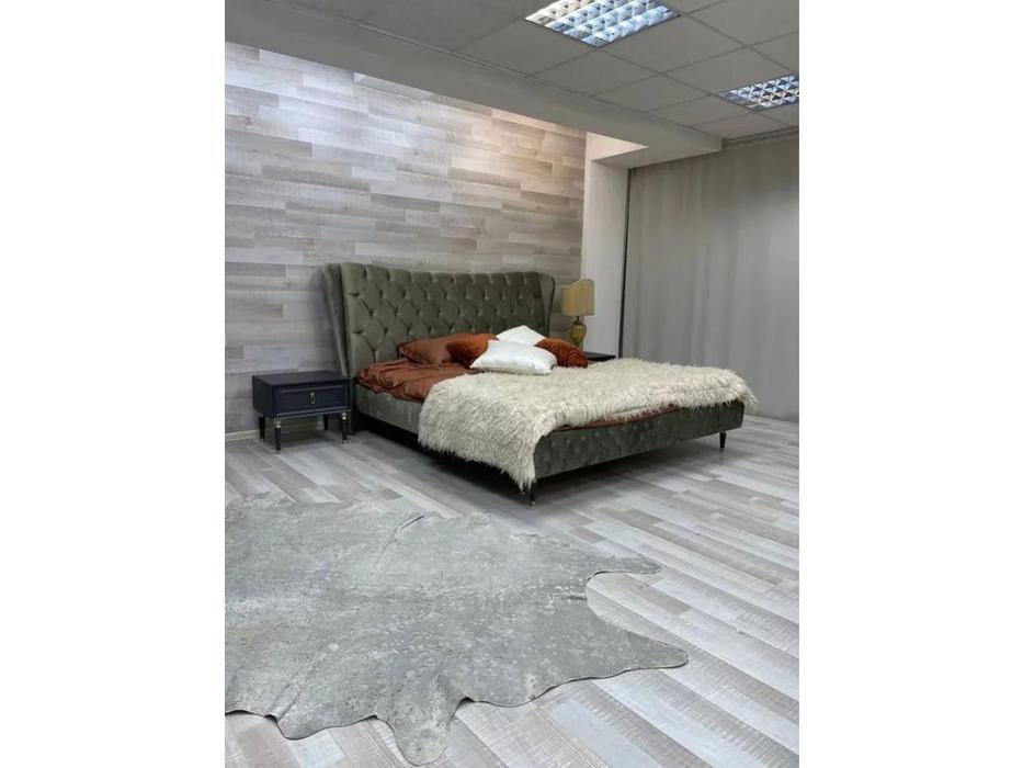кровать двуспальная Dogtas Lorenta 180х200 (зеленый)