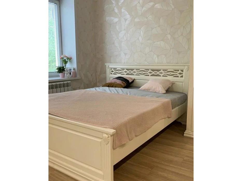 кровать двуспальная МастМур Верона 180х200 (ваниль)