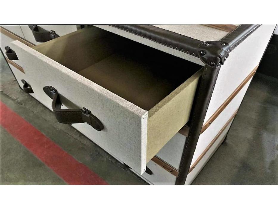комод STG Sirius Linen Chest с ящиками (светло серый)