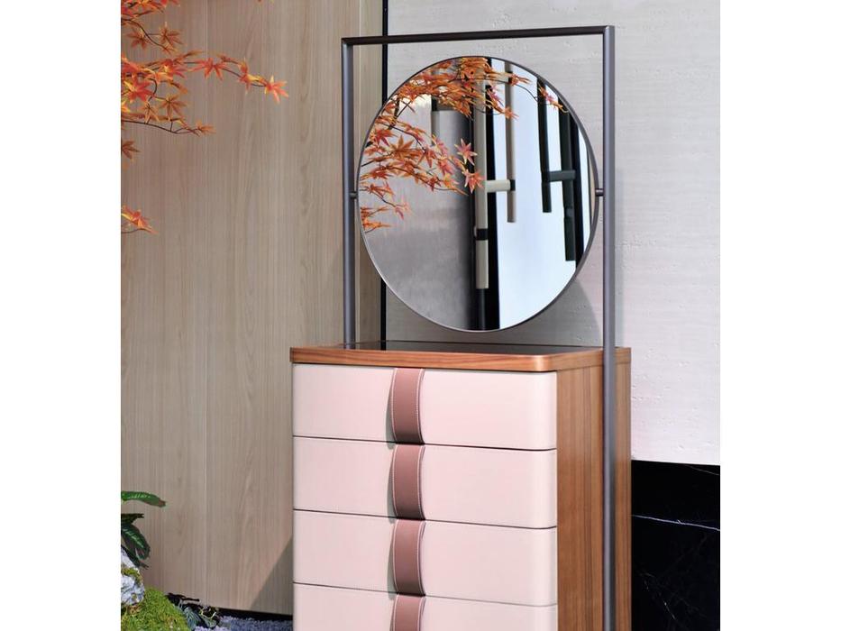 комод STG Yang Chest of Drawers с 6 ящиками и зеркалом (бежевый)