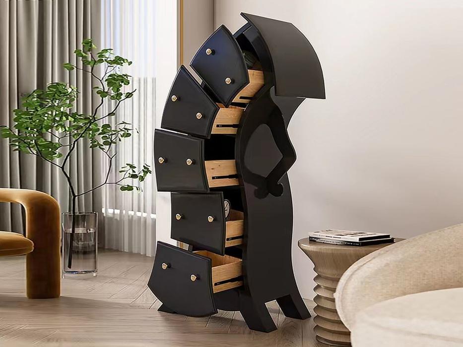 комод STG Creative Drawer 5 с 5 ящиками (графит)